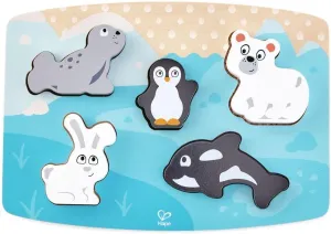 credential technician vertebrate juicy Animal Tactile Puzzle Game, Multicolor Hape Polar 
