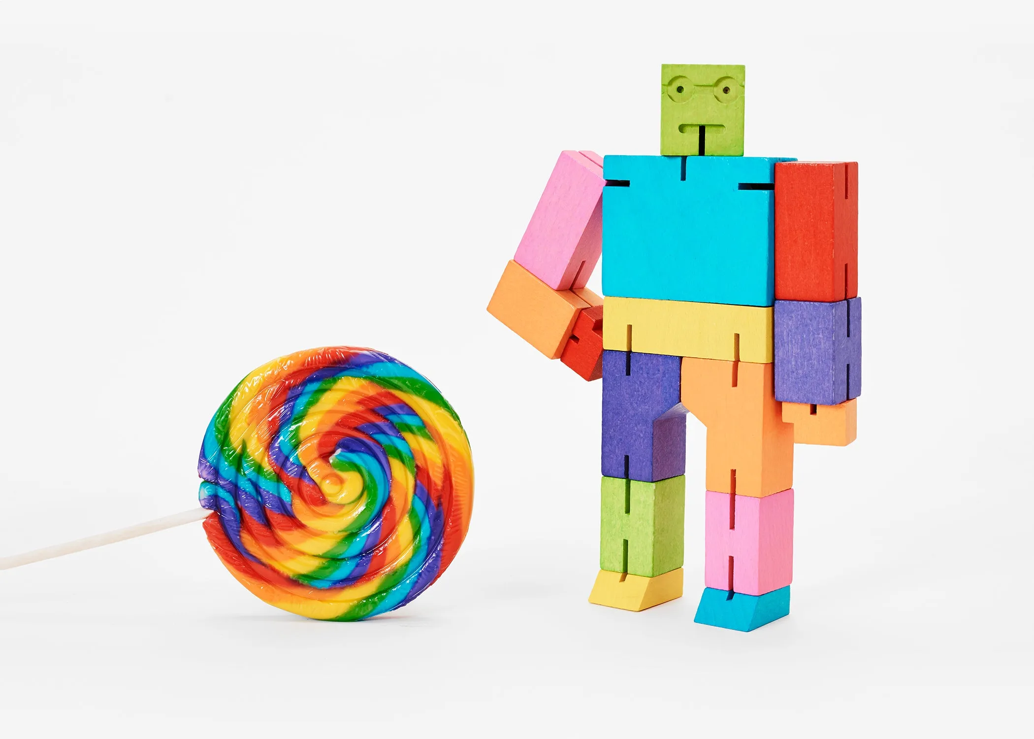 Cubebot® (Medium) by DAVID WEEKS