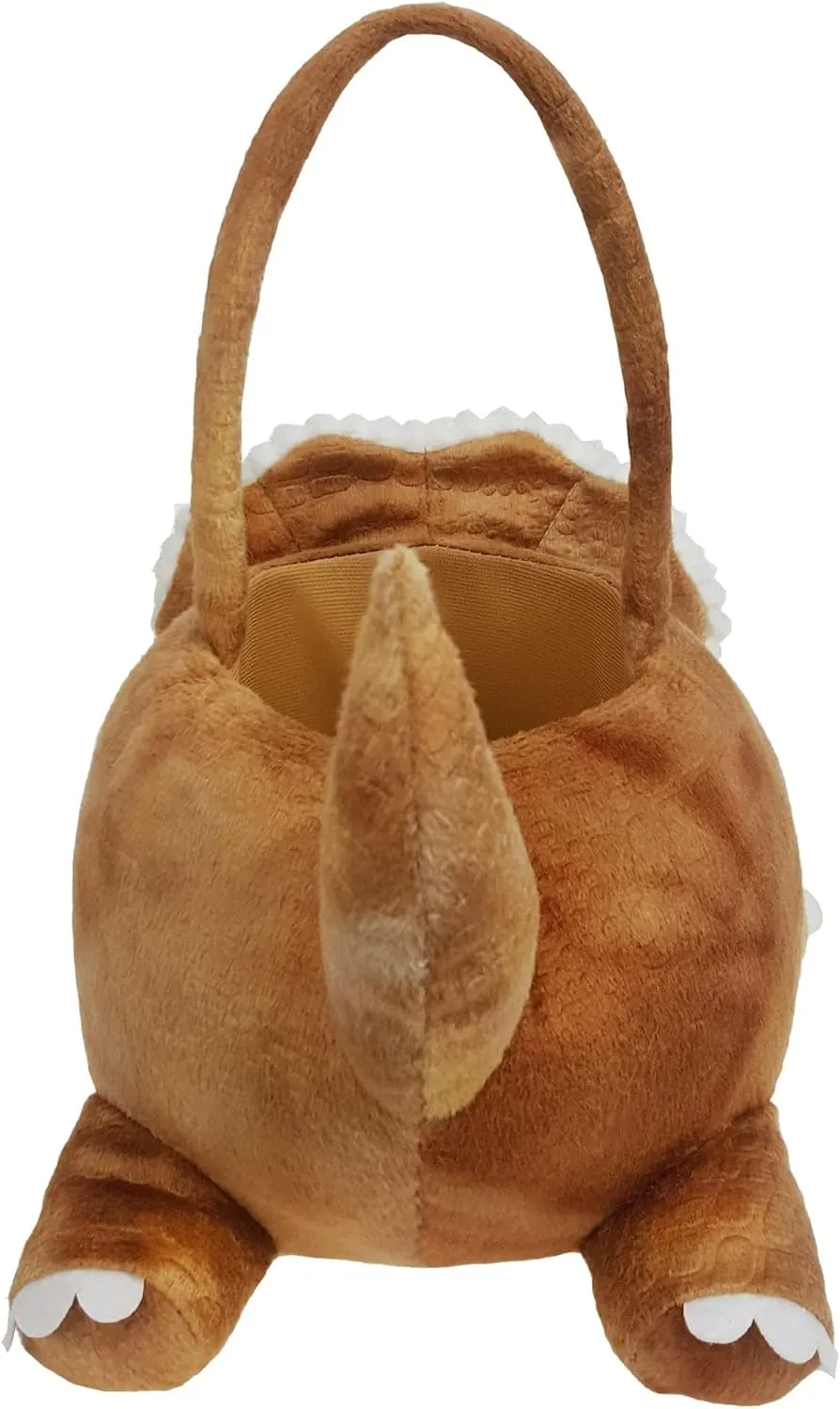 damage applaud moat quiz oliver Party Decoration, Brown DearSun 3D Triceratops Plush Basket Halloween Trick or Treat Baskets, Cute Candy Bucket for Kids Gift 