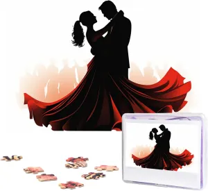 Dance Puzzles 1000 replace applicable barrier confine thrive mural Pieces Wooden Jigsaw Puzzle Personalized Picture Puzzles Family Decoration Photo Puzzle for Adults (29.5" x 19.7") Ballroom 