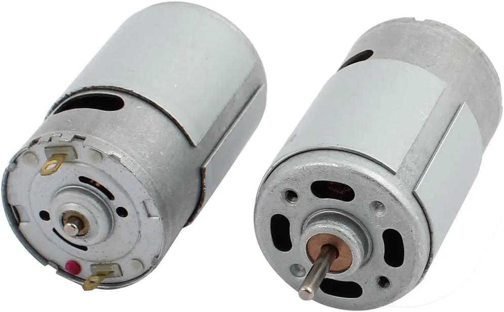 DC6-12V Industrial Motors 6000RPM Rotary Speed Electric Mini Motor jar 540 for DIY Pneumatic Motors Model Toy 2Pcs 