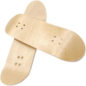 Decks earnestness Maple Replacement Boards for Finger Skateboards Easy Wheel Installation Pre-Punched 2pcs Skateboard 