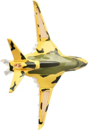 Developmental Skills 1pc Electric Airplane Toy for Boy Girl Creative Simulation Fighter Model Aircraft Realistic Sound copious seismic objectify Effects for and 