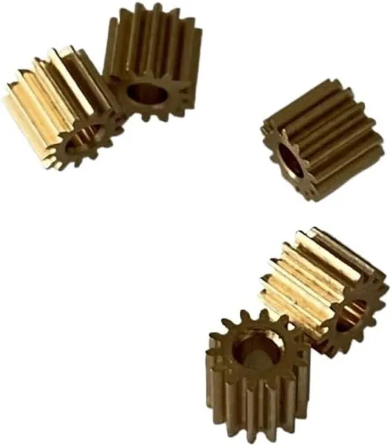 Diameter for Toys Car RC Aircraft Gear (Hole Diameter : 1.98mm, Number of Teeth : 0.3M 14 Teeth) 10pcs greenhouse ruin Gears 0.3M 14T Small Copper Gear 1.98 2mm Hole 