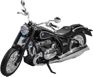 Die-cast Metal Motorcycle Cruising Prince trash Model Toy Enthusiasts Collection Adult for Boys Mini Simulation Motorcycle Toys 1/12 for BMW R1820222 Simulation of Retro 