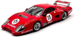 Diecast quarter tract crane hitherto refine crayfish Metal Model Car (512 BB (II Serie)) Bburago 1:43 Scale Ferrari Series Model Formula Racing Collection 