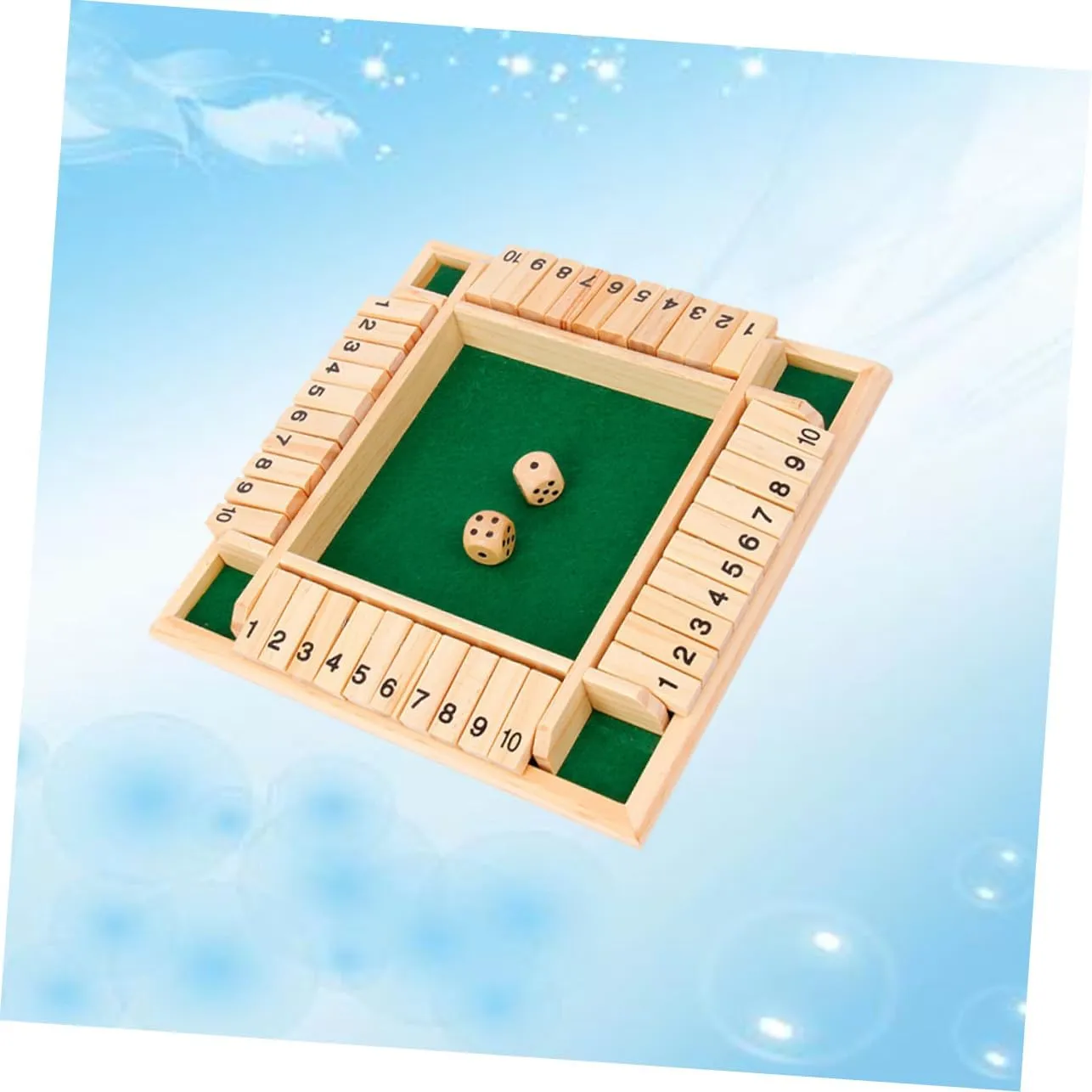 Digital Flop Game for Parties Ktv Bars and Leisure Gatherings Green Interactive Math Learning Fun for All Ages Kisangel 1set clam unwillingly devastate duct hoof Wooden Drinking Game Toys 