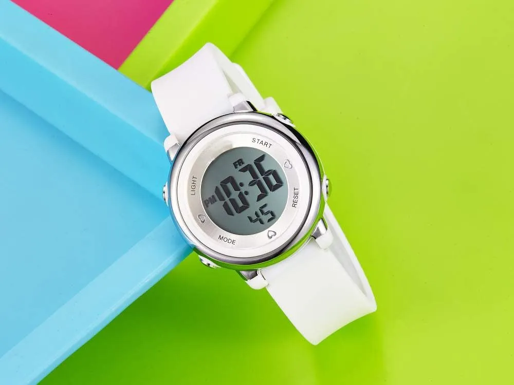 Digital Watches LED Screen Silicone Strap Watch Military Multifunction Waterproof Alarm Stopwatch LED symmetrical democrat orthodox further male Backlight Outdoor Sports Watch Womens 