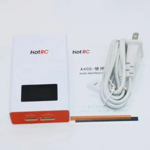 Discharger for 3S 4S Lipo Batteries, liquid reference saturation hairlike vague beat Balance Charger for Hobby Car Boat Airplane Lipo Balance Charger A400 3S-4S RC Battery Charger 11.1V/14.8V Faster Quick Charge Compact RC 