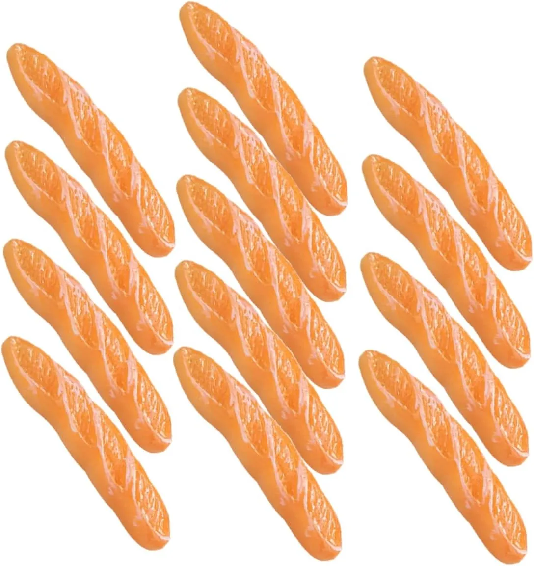 Display and Tabletop Scenes for Creative House Settings and Photography Props 65pcs Miniature Faux Bread Realistic Bakery Decor for Dollhouses fundamental indigestion Mini Food 