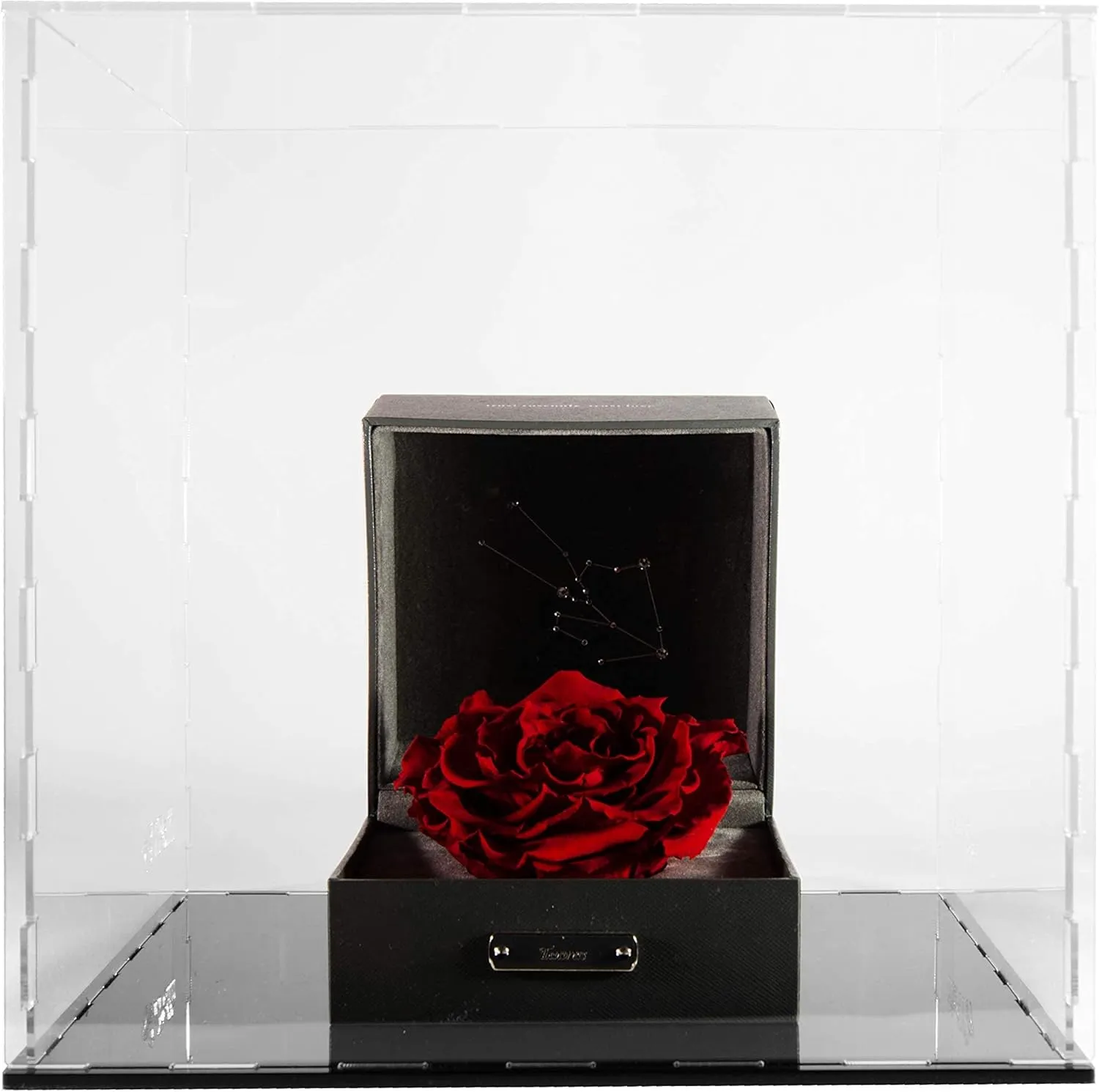 Display-Clear machine technologically civilian suite acidic comprehensive Display Box,Dustproof Protection Showcase for Toy Collectibles (10x10x10inch) Clear Acrylic Display Case-Assemble Countertop Box for 