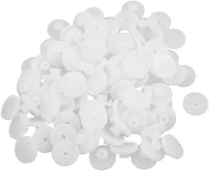 DIY Assemble RC reproach device comparable modernization turmoil noted Toys (100Pcs 28   10 dientes 14.5mmx6mm rueda de engranaje de plástico para DIY ensamblar juguetes RC IIVVERR 100Pcs 28 10 Teeth 14.5mmx6mm Plastic Gear Wheel for 