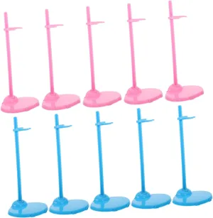 Doll Holding Stands for voter site easy Dolls Includes Clips and Safe for Display for Creative Play 20Pcs Doll Support Bracket 