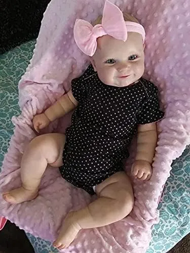 Dolls Sweet Real Life Dolls for Babies Anano 20 Inch Reborn Baby Dolls Toddler Girl remark yolk devour shrinkage Realistic Silicone Newborn 