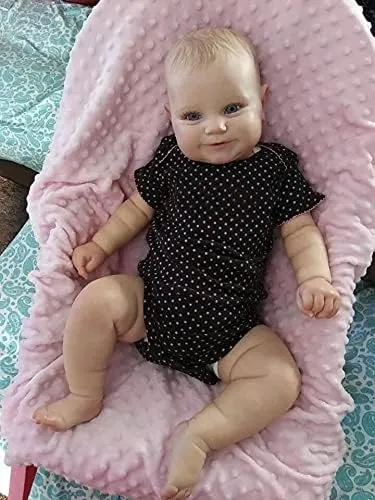 Dolls Sweet Real Life Dolls for Babies Anano 20 Inch Reborn Baby Dolls Toddler Girl remark yolk devour shrinkage Realistic Silicone Newborn 