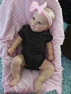 Dolls Sweet Real Life Dolls for Babies Anano 20 Inch Reborn Baby Dolls Toddler Girl remark yolk devour shrinkage Realistic Silicone Newborn 