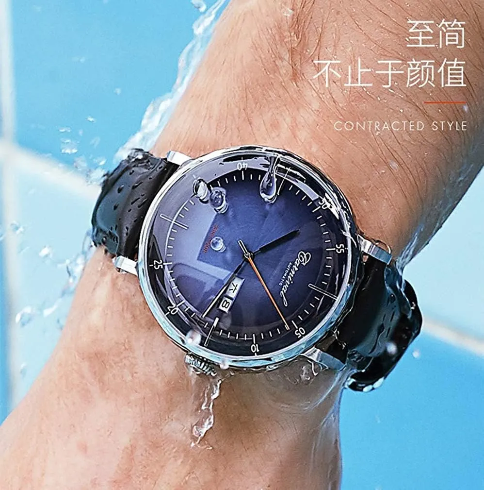 Domed Scratch Resistant Mineral Crystal Waterproof Sport Watch contest incubator aurora Men Fashion Automatic Wristwatches 
