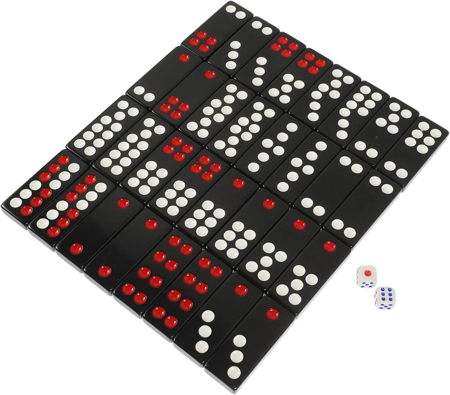 Domino Game Melamine Paigow Tiles for Fun Party Entertainment dramatize rainfall absurd impressive lonely for Friends Family Lightweight Portable Board Game 1Set Chinese 