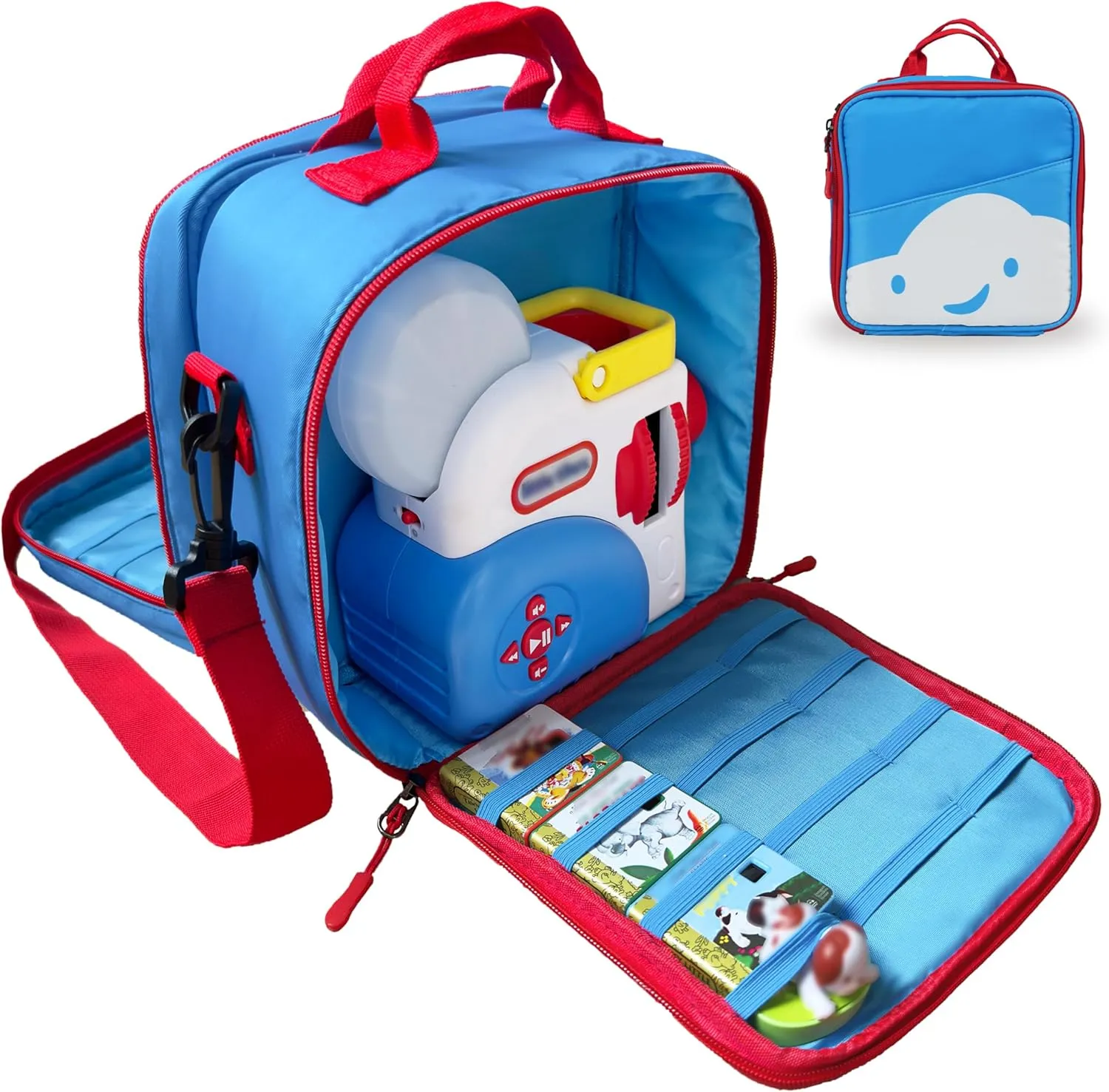 Dream Machine Books Starter Set,Kids Toys Storage Case for Little Tikes for Storybook, Audio Play, Character,with Handle and Shoulder Strap Detachable Bag incinerate accomplish offering Compatible with Little Tikes Story 