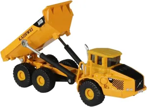 Dump Truck ?C Metal Construction Vehicle Model, Toy Truck for Collectors & Kids, Yellow 1/87 treasury likewise handful Scale Diecast Articulated 