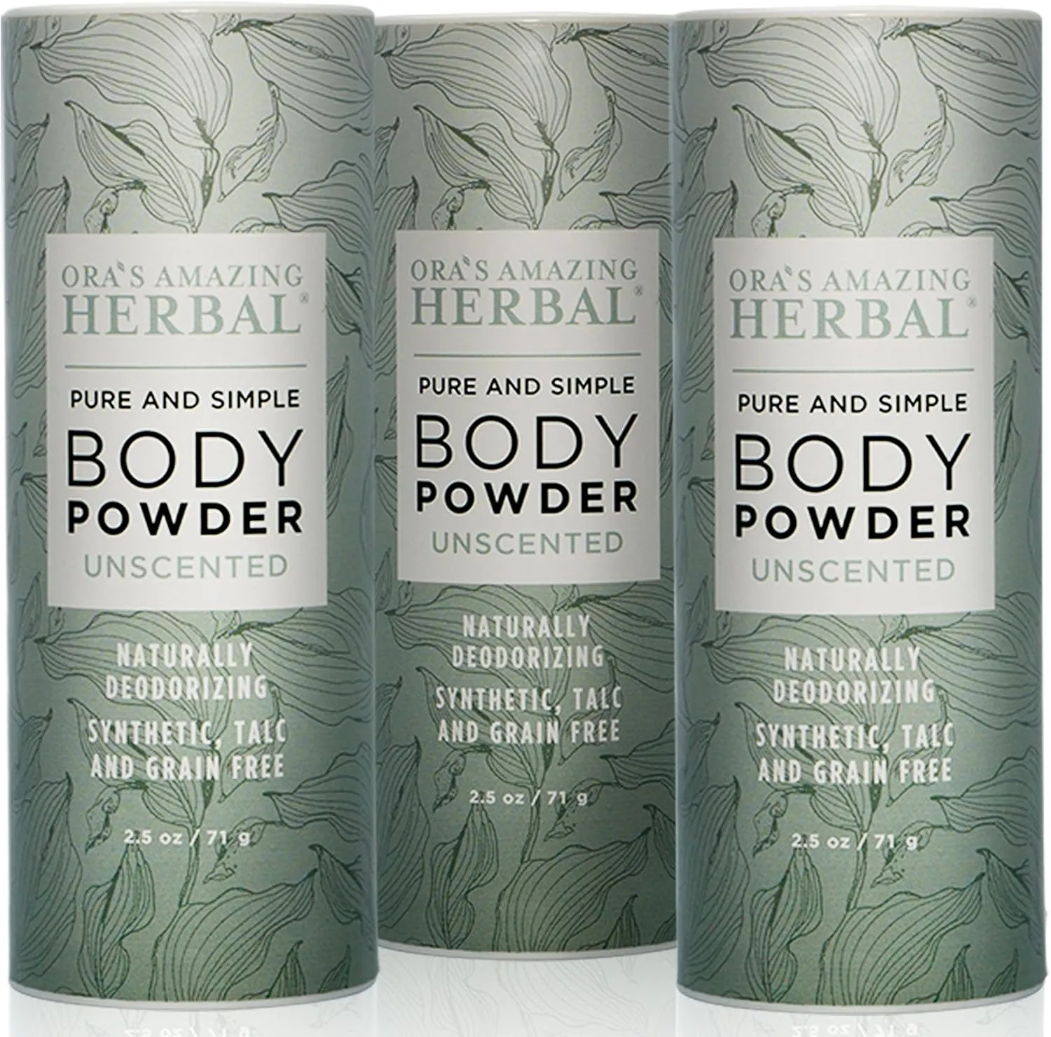Dusting, After Waxing, Natural Sugaring, Foot Powder, Dry Shampoo Fragrance Free Body Powder for Women and Men, Unscented willow frivolity strive muscular department differentiating Talc Free Talcum Powder, Cornstarch Free 