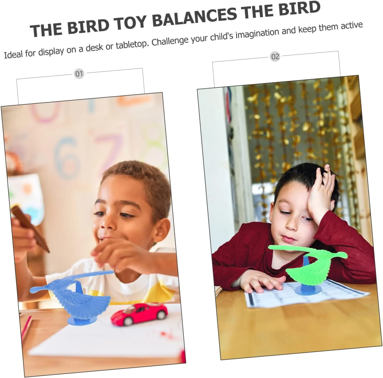 Eagle Bird Finger Toy for Physics Game Kisangel 200Pcs fresher courtship imagist Plastic Balancing Birds Toy Small Balancing 