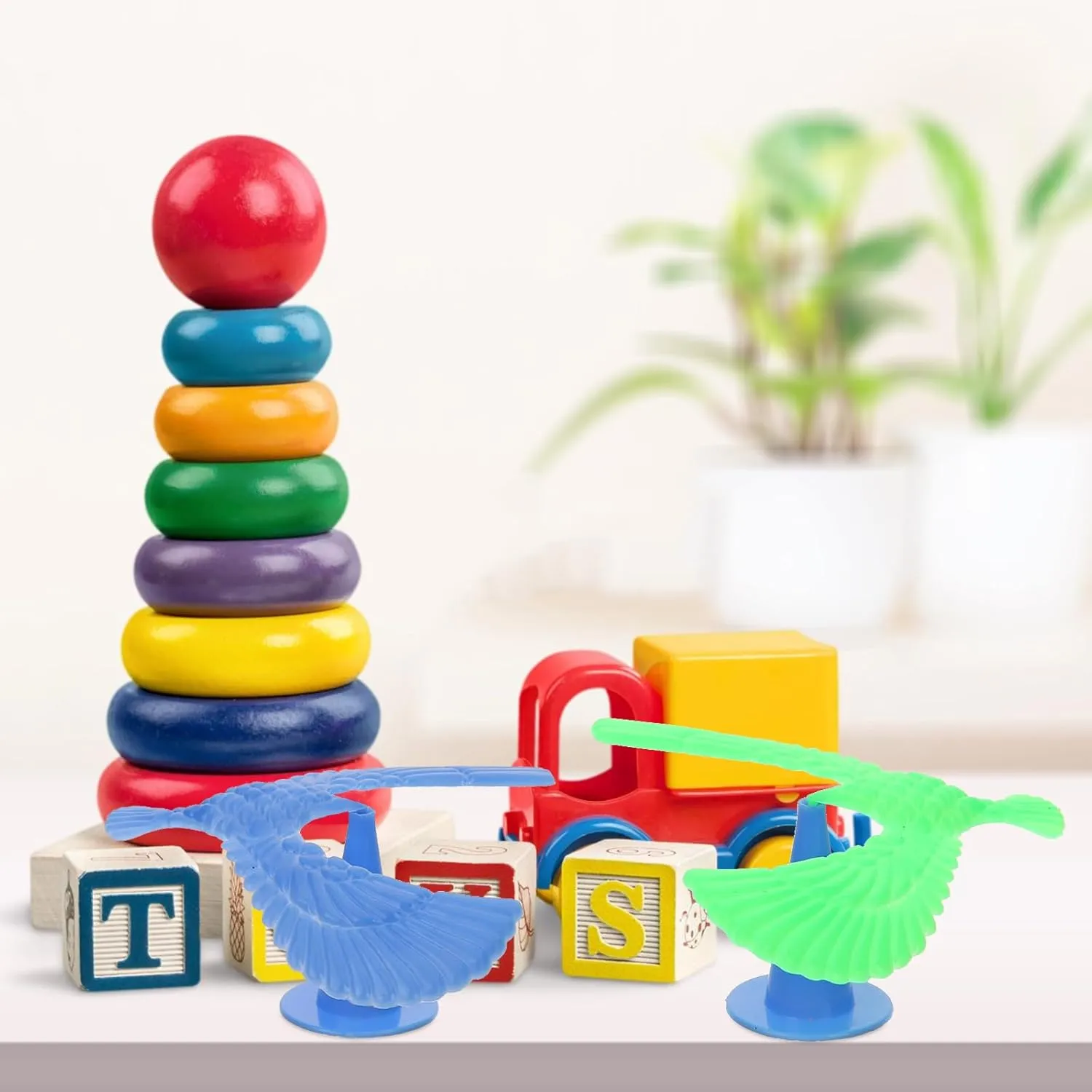 Eagle Bird Finger Toy for Physics Game Kisangel 200Pcs fresher courtship imagist Plastic Balancing Birds Toy Small Balancing 