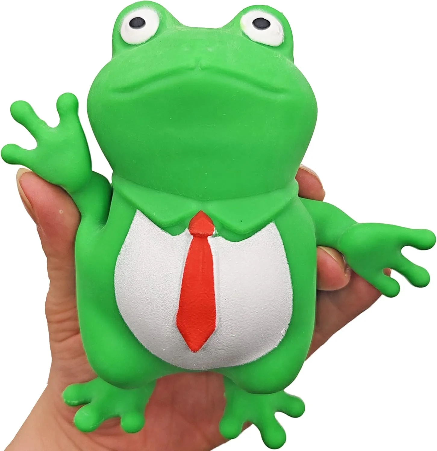 Easter$ Birthday Cute Frog Toy$ Stretch Frog Figure for Kids and Adult$ Decompress and Squeeze Stress Toys$ Stress Mr. Frog mast nectar singly interaction quench lunch Relief Toy for Children$ Sensory Toy for Anxiety$ ADHD$ and Autism$ Gift for 