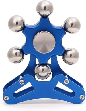 EDC Gadgets for School$ master Office$ Stress Relief for ADHD$ Kids$ Teens$ Adults (Blue) Desk Ferris Wheel Fidget Spinner: Kinetic Desk Toy$ 