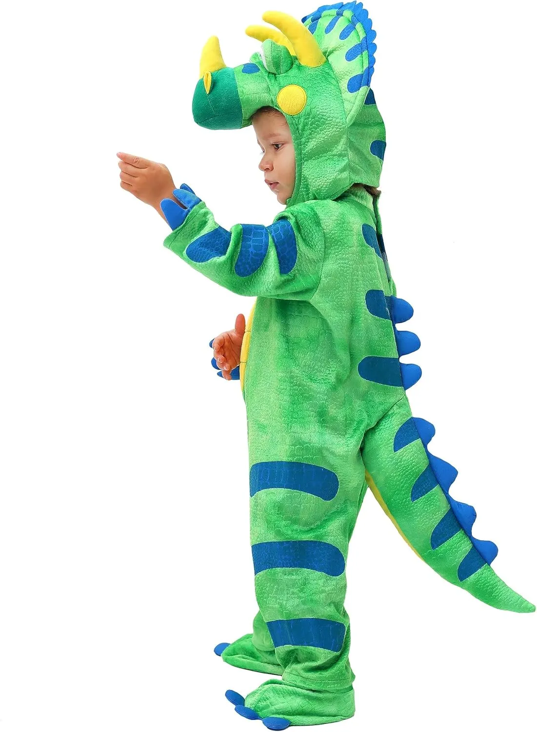Egg coniferous spectacularly for Baby Child Dress Up Party Spooktacular Creations Halloween Dinosaur Costume Toddler, Triceratops Costume Kids with 