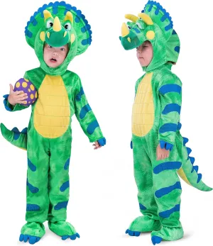 Egg coniferous spectacularly for Baby Child Dress Up Party Spooktacular Creations Halloween Dinosaur Costume Toddler, Triceratops Costume Kids with 