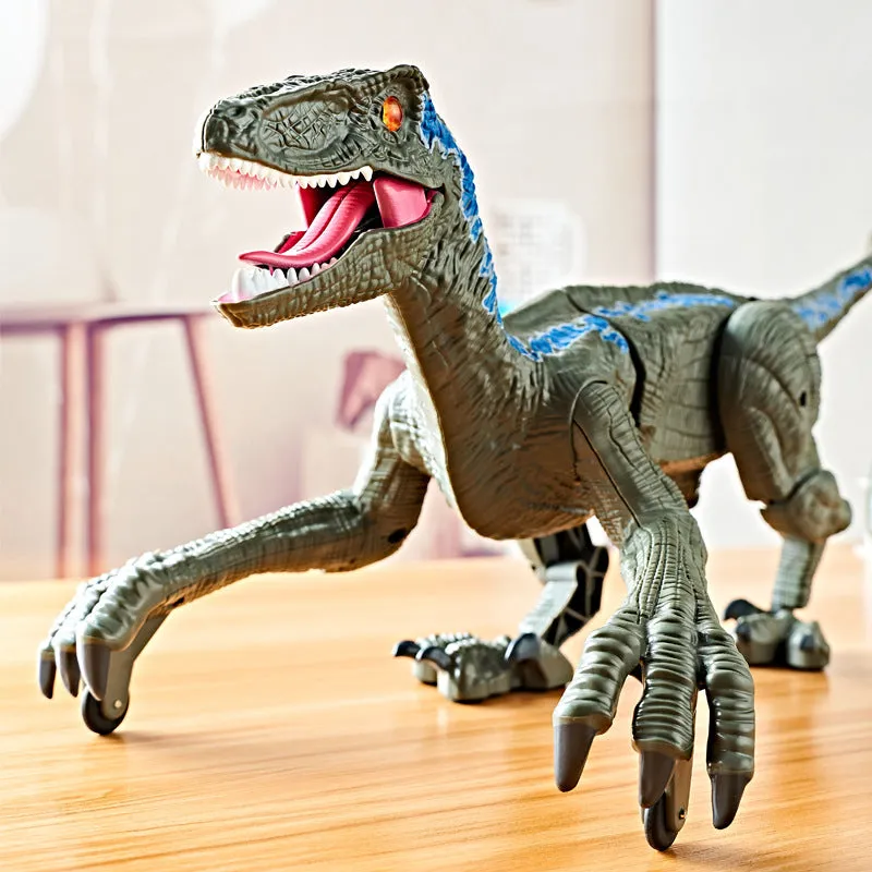 Electric Remote Control Dinosaur Simulation Toys for Kids with Sound & Light