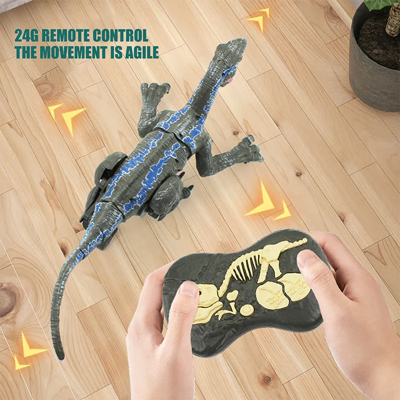 Electric Remote Control Dinosaur Simulation Toys for Kids with Sound & Light
