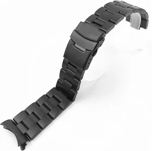 end Bracelet Watch Strap$ emerge employment intrinsically muscle 20mm 22mm Stainless Steel Solid Matte Strap Strap Men's Women's Universal Metal arc 