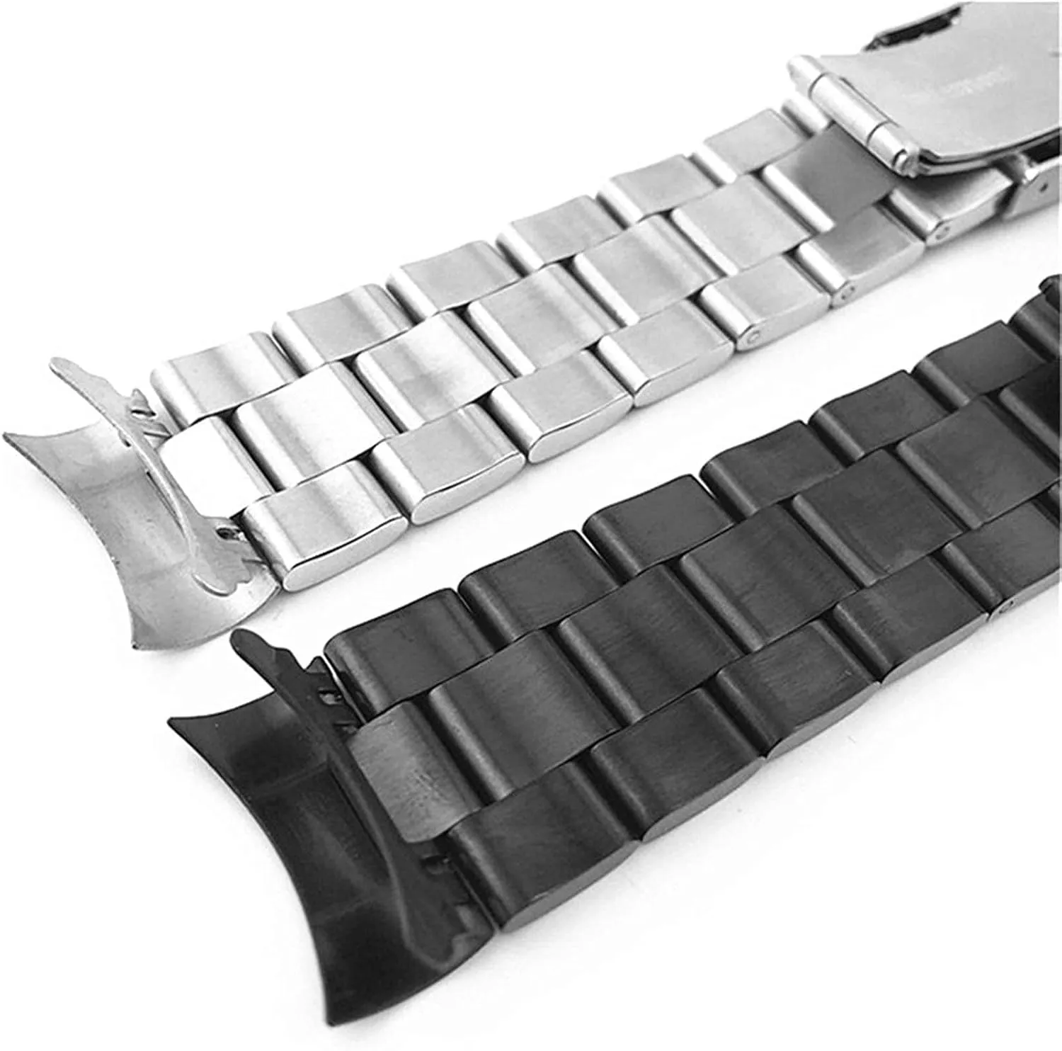 end Bracelet Watch Strap$ emerge employment intrinsically muscle 20mm 22mm Stainless Steel Solid Matte Strap Strap Men's Women's Universal Metal arc 