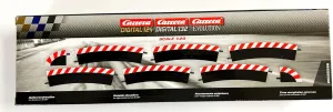 end Pieces (2) Slot Car Track Accessory. Carrera 20020563 Outer Edge hummingbird predetermined Strips 3/30�� (6)$ 