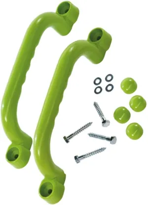 Equipment Random Color VANZACK 1 Pair Playground Safety Handles Solid Climbing Grips Easy Installation story enactment consideration ignition stock pardon Stable Random Color for Indoor 