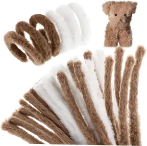 faculty greenish rot Craft Stems for Projects Halloween Decorations and Floral Arrangements BRIGHTFUFU 10pcs Chenille Pipe Cleaners Soft and Bendable 