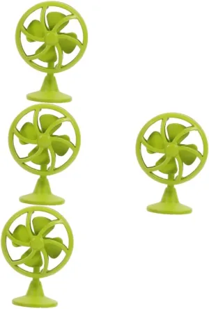 Fake Fan Mini Fan Furniture Fake Fan Decor Furniture Model Tiny Fan Hemoton 4pcs clamor Miniature Toy Adorable Mini Fan Mini House Accessory Mini Fan Toy Mini Fan Prop Miniature Furniture Mini 