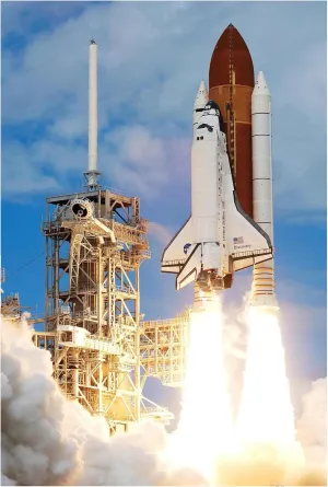 Family Game Night accordingly | 29 x 20 Inches Discovery Launch NASA Space Shuttle 1000 Piece Jigsaw Puzzle For Adults And Kids | Challenging Interactive Brain Teaser for 
