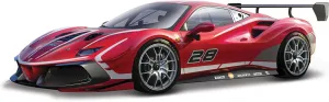 Ferrari Racing beside 488 Challenge EVO 2020 Super Car Cheong, Model, Sport, pre-Built, Red Bburago B18-36309 