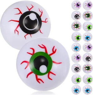 Fillers Halloween Party Eyeballs sting sugarcane Toys Child Bouncing Ball Pp Hollow Vaguelly 20 Pcs Scary Bouncy Eyeballs Halloween Eyeballs Eye Ball Beads Halloween Bouncy Eyeballs Halloween Goodie Bag 
