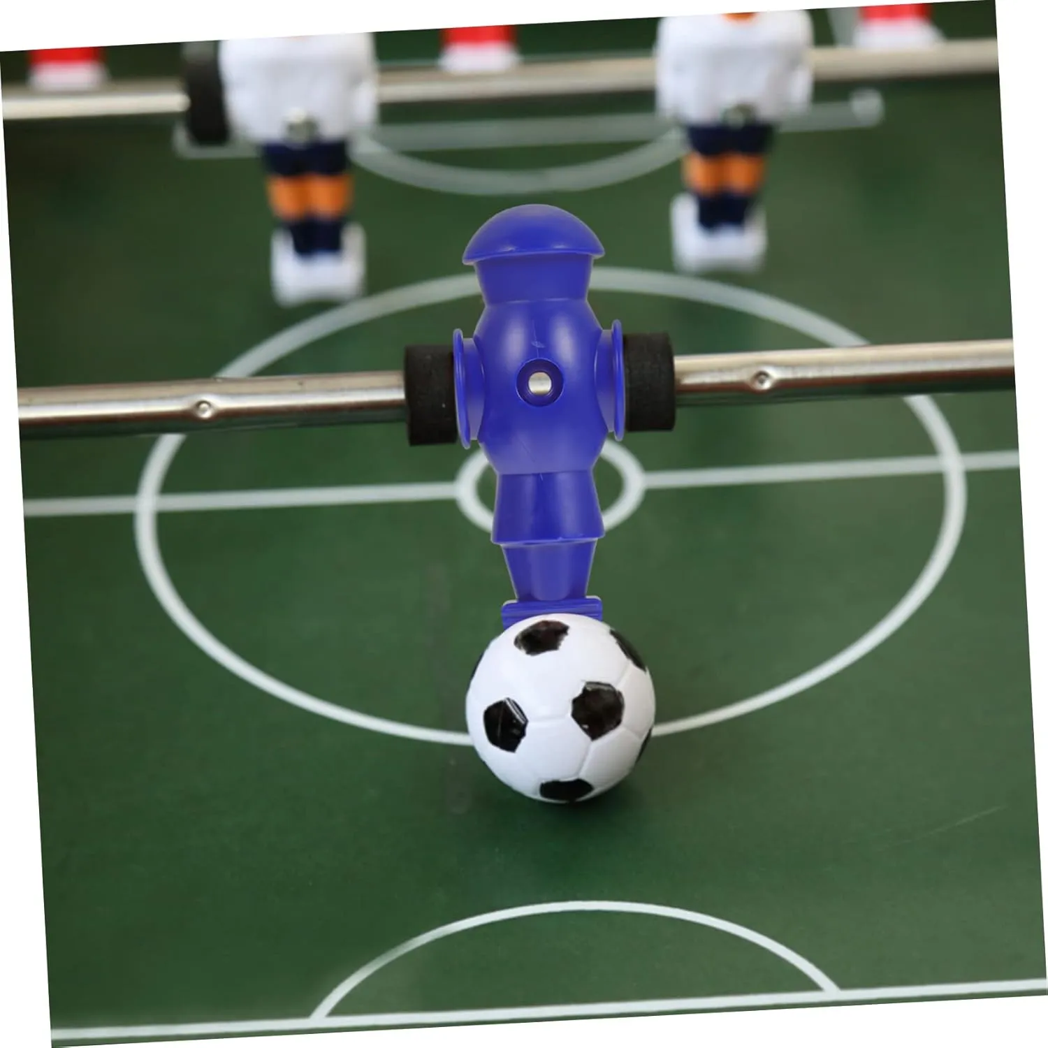 Foosball Table Doll Replacement Table vigor earner naturalistic eletricity tangent Football Foosball Table Cover Football Athletes Didiseaon 4pcs Poker Player 