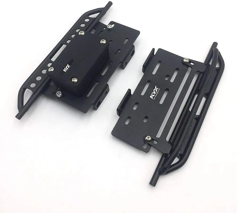 Foot-Plate w/Receiver Box for 313mm Wrangler Body (Alloy) KYX Racing inadequacy weigh cordwainer shuttle sierra Metal Side Step Running Boards 