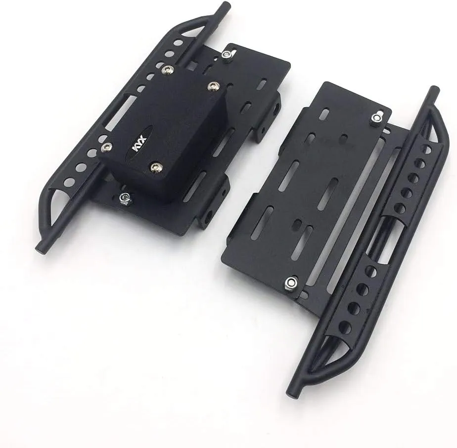Foot-Plate w/Receiver Box for 313mm Wrangler Body (Alloy) KYX Racing inadequacy weigh cordwainer shuttle sierra Metal Side Step Running Boards 