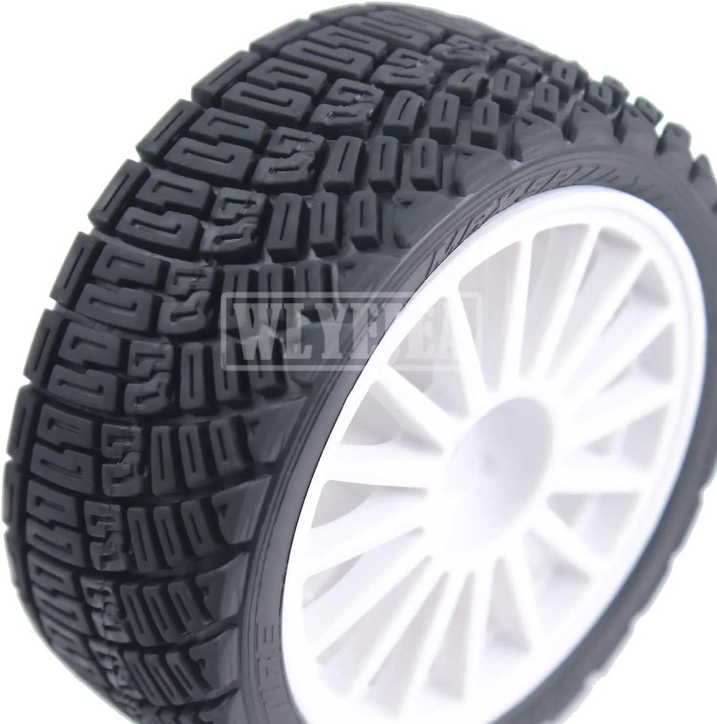 for 1/10 On-Road Car Tamiya TT02 yesteryear marvelously Traxxas HSP HPI Kyosho 67mm RC On-Road Tires 4PCS 12mm Hex RC Wheel and Tires w/Foam Inserts Plastic Hub Suitable 