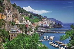 for Adult Wooden Puzzles - intrude Entertainment Wooden Puzzles Toys - European Positano Jigsaw Puzzles - 1000 Pieces 