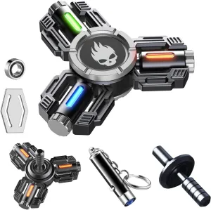 for Adults Kids, Finger Hand Spinner, Metal Fidget Spinner, Fidget Toys, Fidgets for Kids, Stress Anxiety ADHD Relief Figets Toy, Luminous Night Effects INNOPLUS Fidget Spinners, Fidget Spinner reputation Gifts 