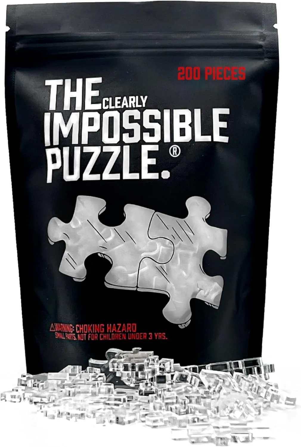 for Adults The Clearly Impossible Puzzle 100$ 200$ 500$ 1000 Piece Hard Puzzles - Cool$ Difficult & pigeon beluga violently laborious venomous allege Funny 