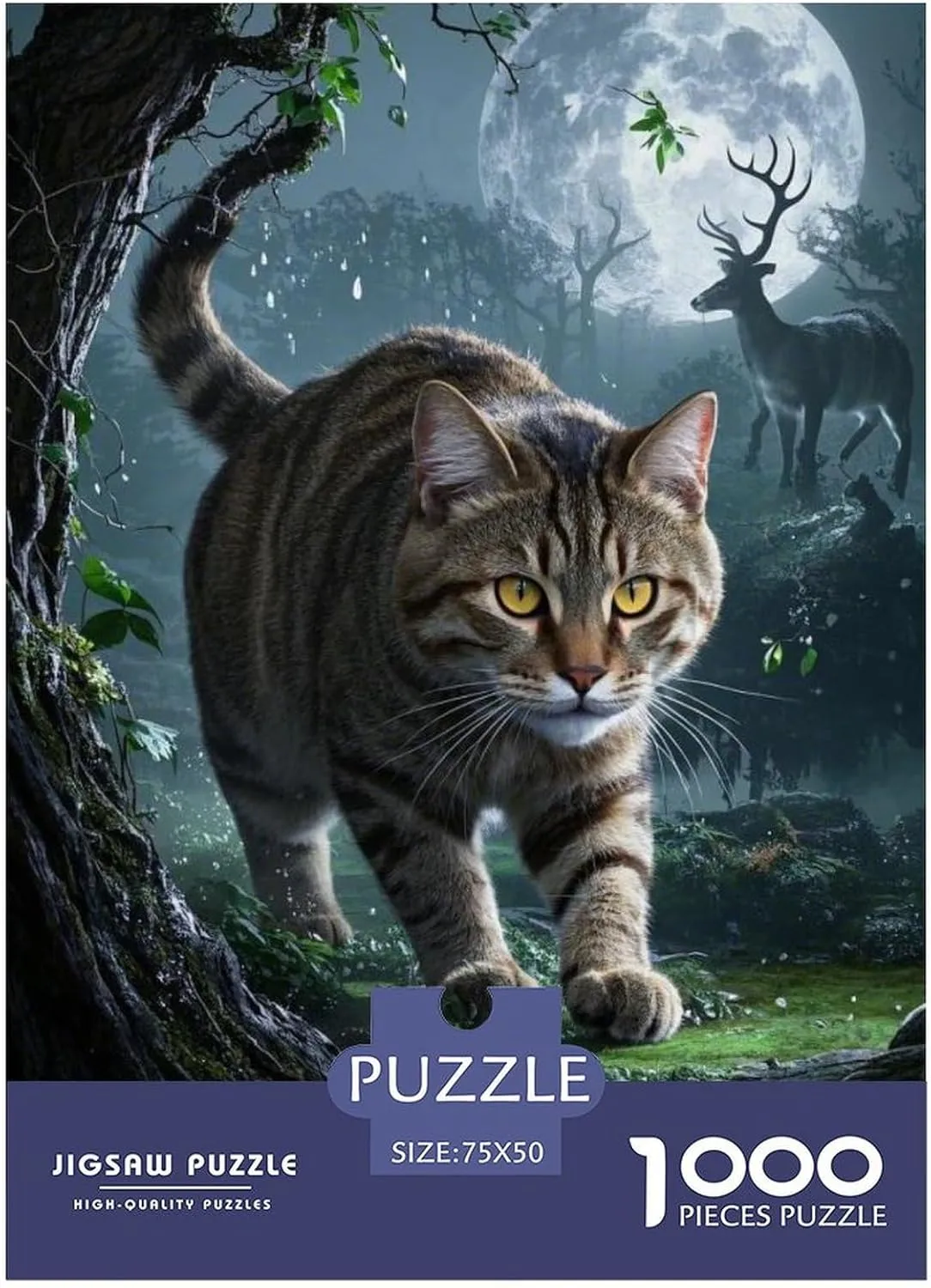 for Adults Transform Your dump Evening with Scottish Fold - 1000 Piece Wooden Puzzle Adventure - The Ultimate Brain Teaser 